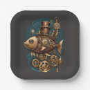 Recherche de steampunk assiettes Vintage