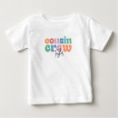 Recherche de cousins bébé tshirts Coloré