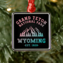 Search for wyoming ornaments National park