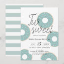 Search for boy doughnut birthday invitations Cute