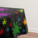 Search for paint splatter tablecloths Green