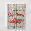 Search for buffalo plaid christmas cards Red and black