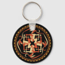 Search for cultures round keychains African