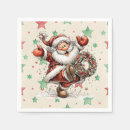 Search for santa claus napkins Modern