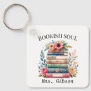 Search for book lovers keychains Literary