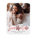 Search for rose gold save the date magnets Keepsake