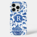 Search for chinoiserie iphone cases Blue and white