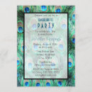 Search for peacock feather invitations Watercolor