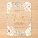 Search for enchanted garden wedding invitations Gold