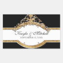 Search for seals rectangle stickers Gold