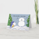 Search for funny snowman cards Winter