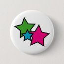 Recherche de vert fluorescent badges Bleu
