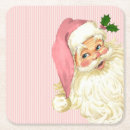 Recherche de vintage santa coasters Victorien
