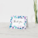 Search for painted thank you cards Turquoise