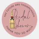Search for mini champagne bottle stickers Chic