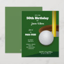 Search for golf 4x5 invitations Golfer