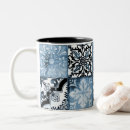 Recherche de bleu méditerranéen tasses Motif