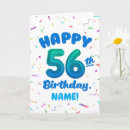 Recherche de de 56 ans anniversaire cartes Joyeux 56e anniversaire
