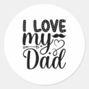 Search for love my dad stickers Funny