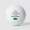 Search for initial golf balls Funny