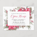Search for christmas open house postcards Rustic