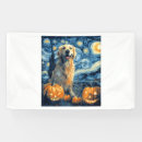 Search for starry night banners Halloween