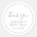 Search for rose gold bridal shower stickers Minimalist