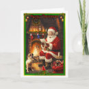 Search for fireplace christmas cards Claus