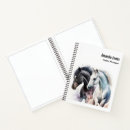 Recherche de cheval carnets Aquarelle