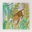 Recherche de tigres puzzles Animaux