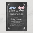Search for chalkboard gender reveal invitations Party