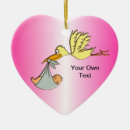 Search for stork ornaments Newborn