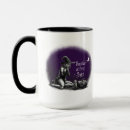 Search for witch and cat mugs Moon