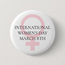 Recherche de 8 mars badges Journée internationale des femmes