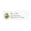 Search for pansies return address labels Pansy