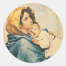 Search for child jesus stickers Mother and child