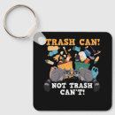 Search for trash keychains Can