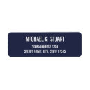 Search for hipster return address labels Modern