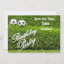 Search for soccer save the dates Birthday