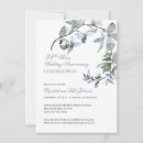 Search for elegant flower 25th anniversary invitations Watercolor