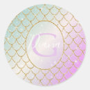Search for mermaid scales stickers Gold