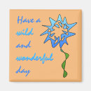 Search for blue wildflower magnets Cute
