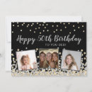 Search for gold 50th birthday cards Photo collage