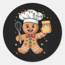 Search for cute christmas gingerbread man stickers Baking