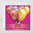 Search for balloon dog invitations Blue