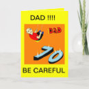 Search for for dad 70th birthday cards Funny