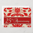 Search for corporate anniversary invitations Red