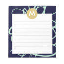 Search for monogram notepads Initials