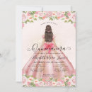 Recherche de pink gold quinceanera invitations Quinceañera