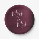 Search for miss to mrs plates Bachelorette party